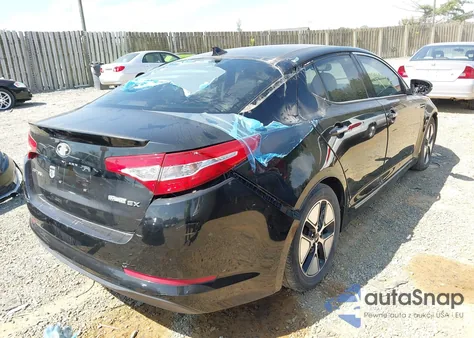 2013 Kia Optima Hybrid из США, поврежденный, VIN KNAGM4ADXD5057274